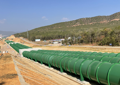 滇中引水工程壓力鋼管吊裝使用鋼管夾鉗