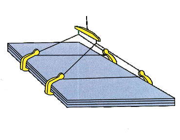 吊梁在吊裝鋼板中的應用